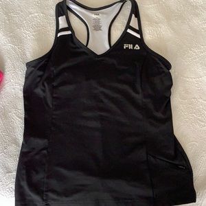 Fila Women’s Active Wear Black Tank Top